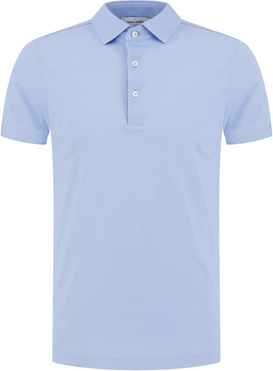 Gran Sasso Polo Blauw Blauw