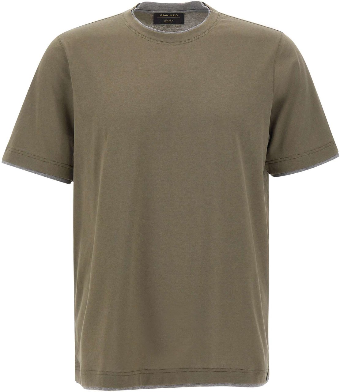 Gran Sasso T-Shirts And Polos Green Donkergroen