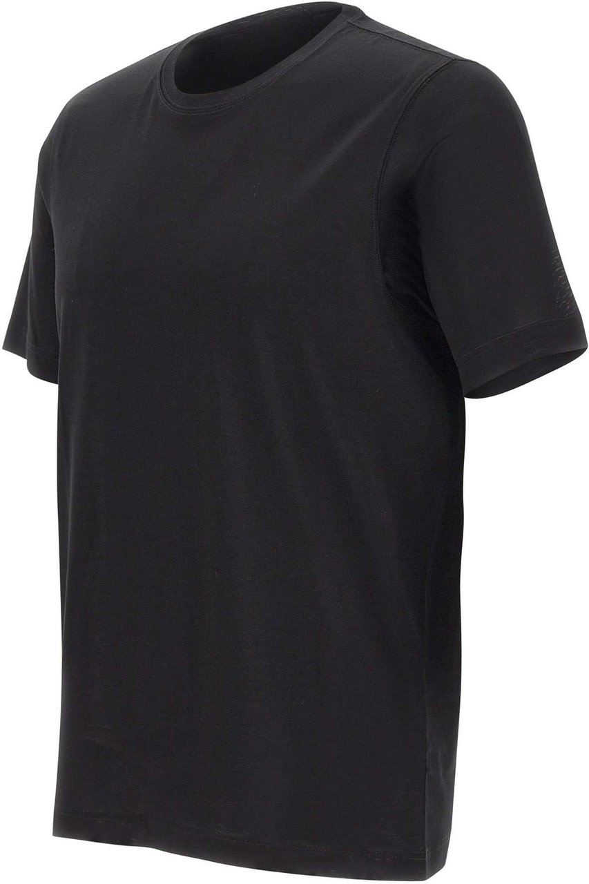 Gran Sasso T-Shirts And Polos Black Zwart