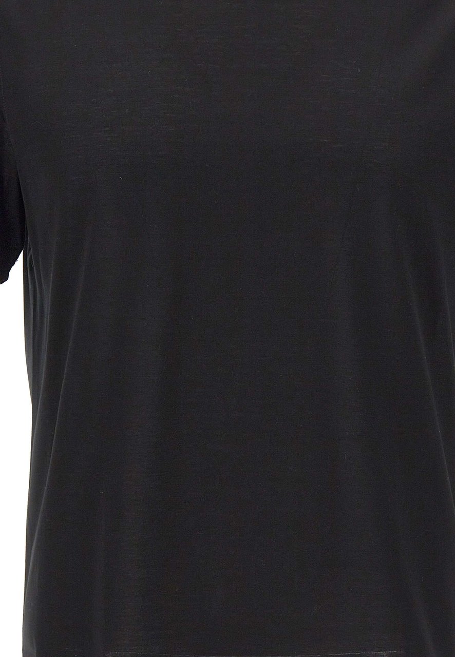 Gran Sasso T-Shirts And Polos Black Zwart