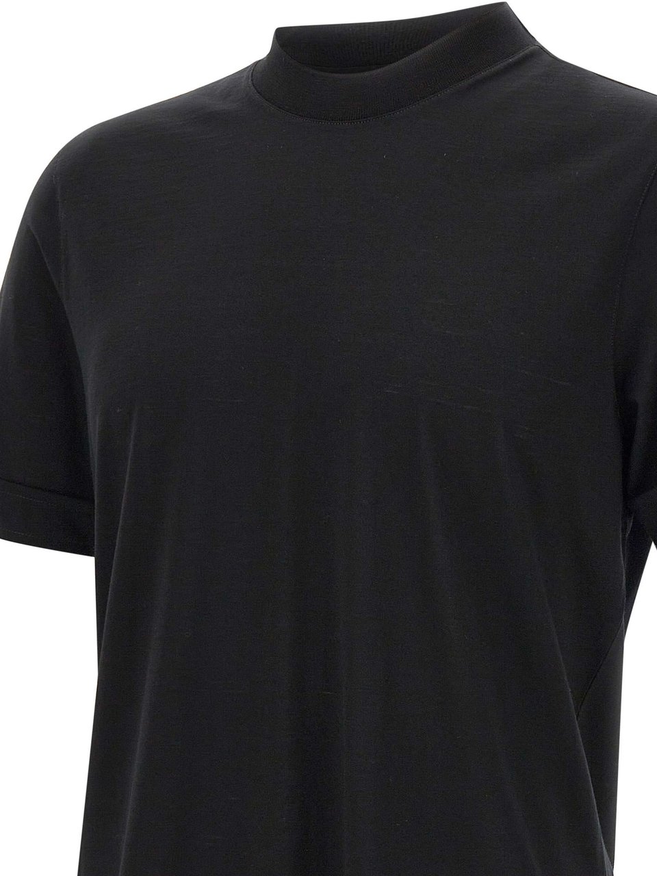 Gran Sasso T-Shirts And Polos Black Zwart