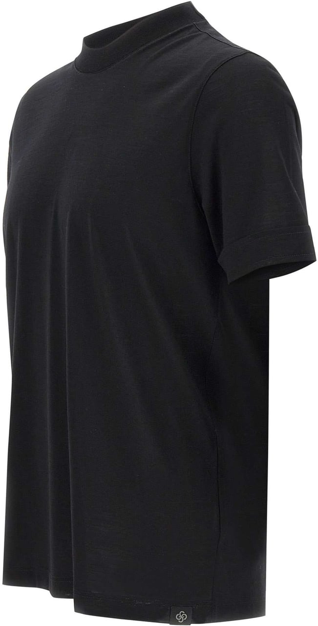 Gran Sasso T-Shirts And Polos Black Zwart