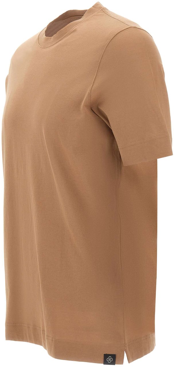 Gran Sasso T-Shirts And Polos Brown Beige
