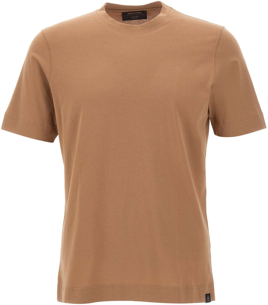 Gran Sasso T-Shirts And Polos Brown Beige