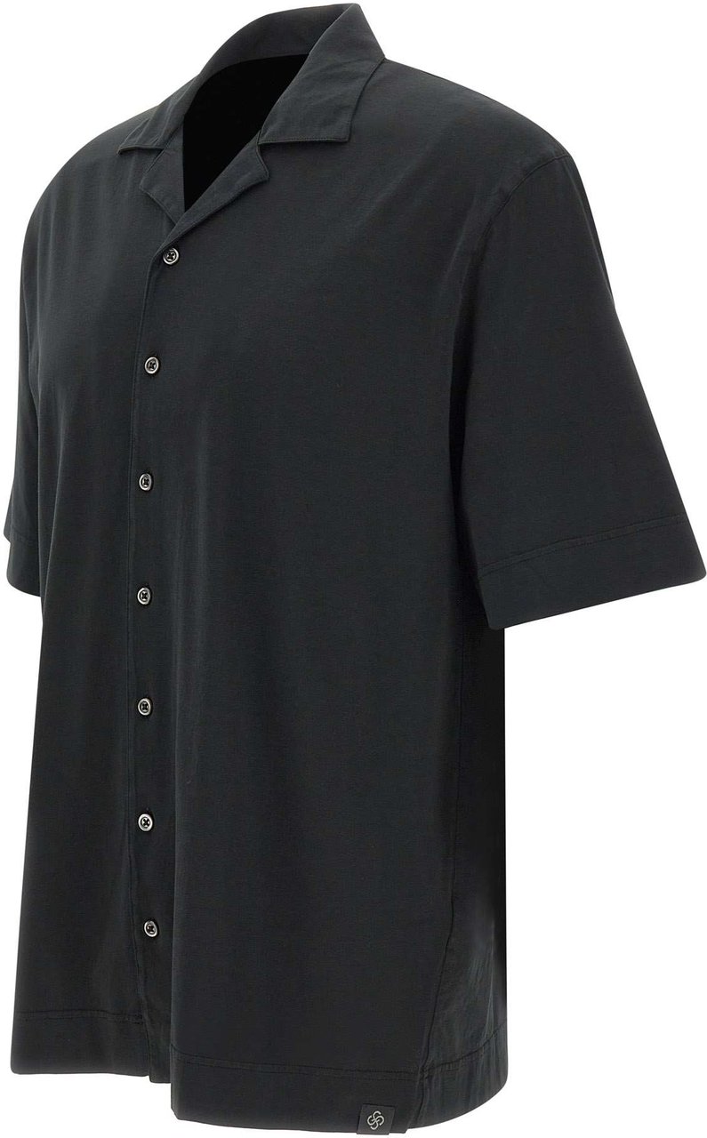 Gran Sasso Shirts Black Navy