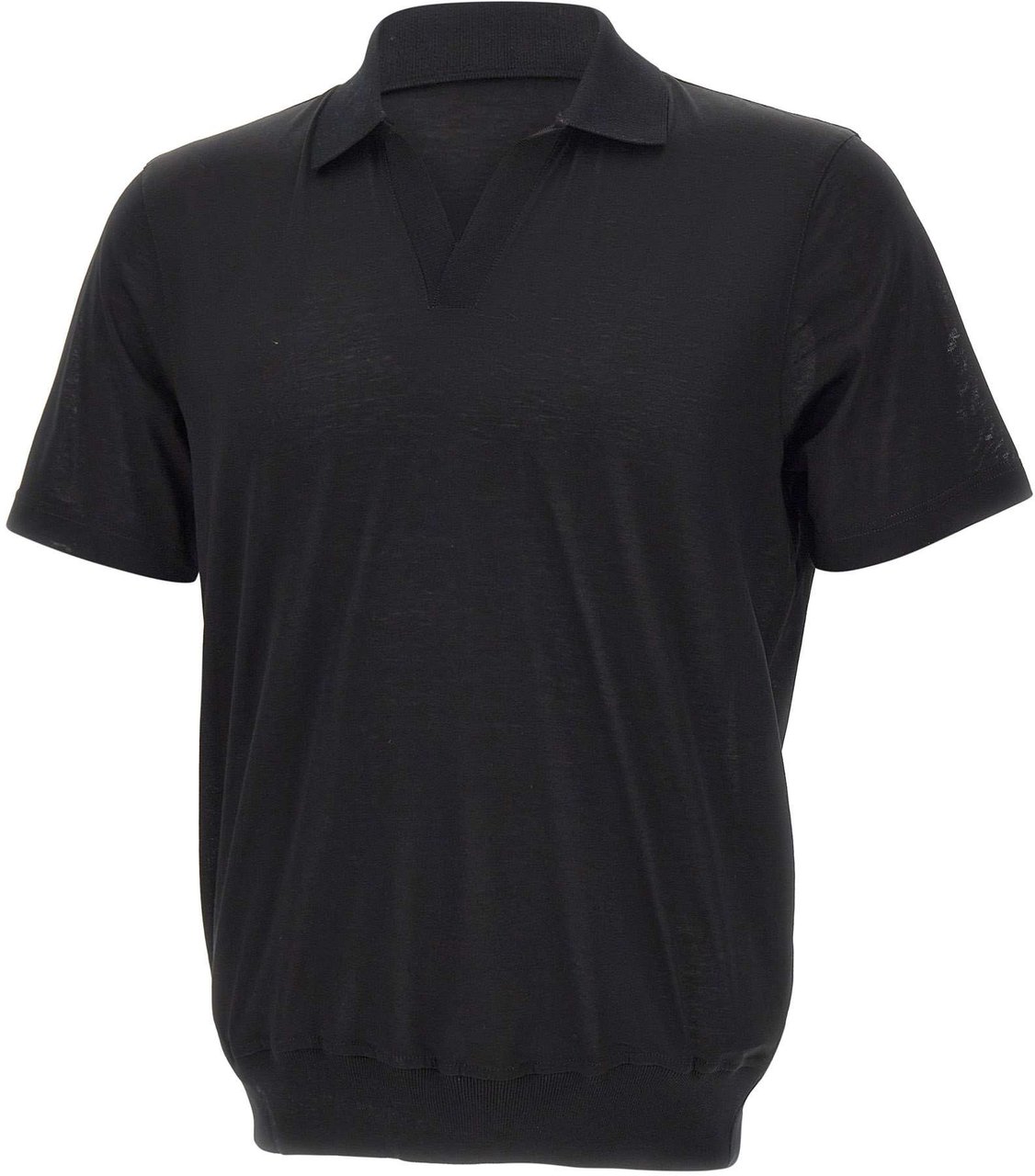 Gran Sasso T-Shirts And Polos Black Zwart