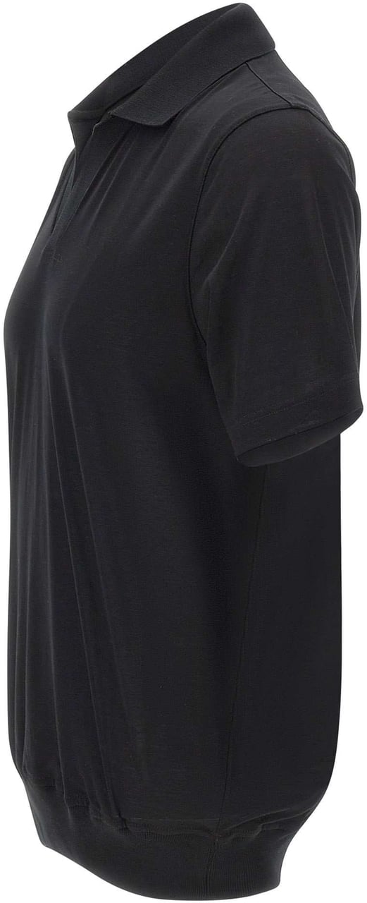 Gran Sasso T-Shirts And Polos Black Zwart