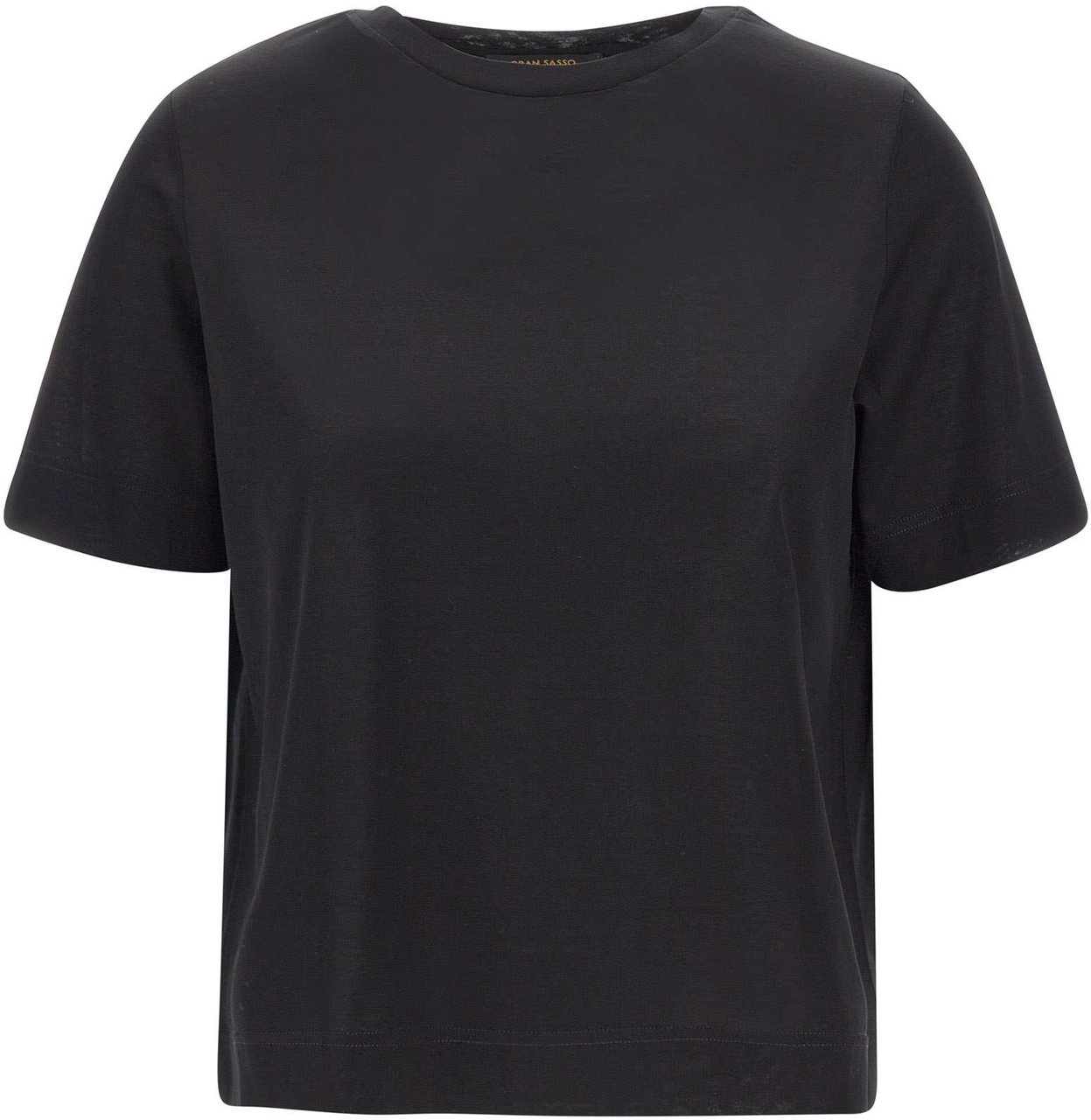 Gran Sasso T-Shirts And Polos Black Zwart
