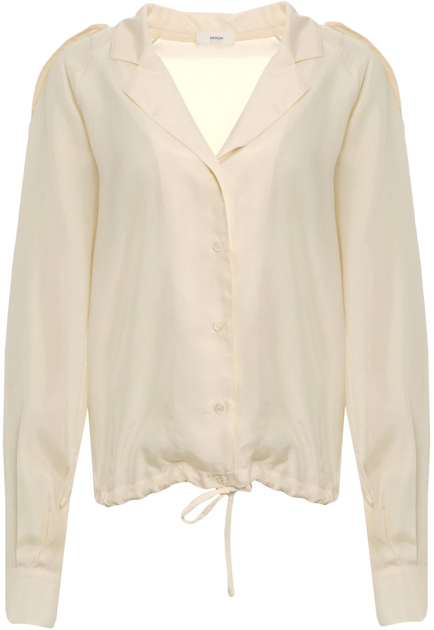 Grifoni Silk blouse Beige