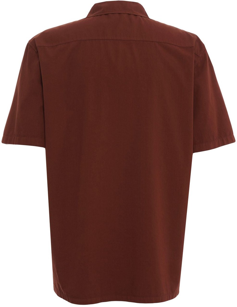 Grifoni Cotton short sleeve shirt Bruin