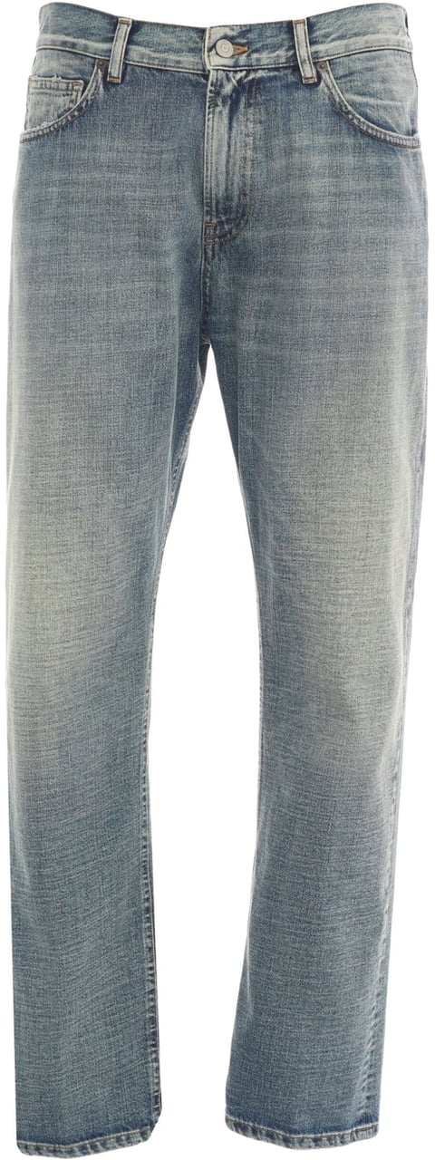 Grifoni Straight leg jeans Blauw