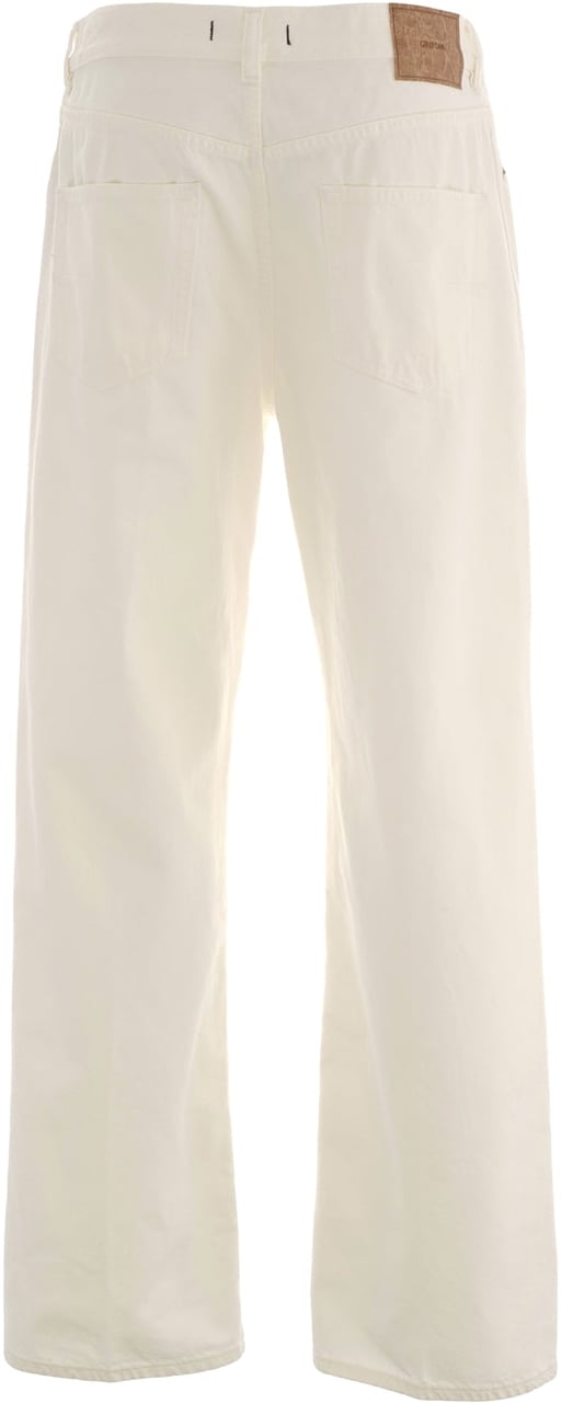 Grifoni Loose fit jeans Wit