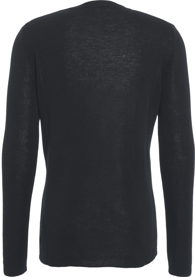 Grifoni Wool sweater Zwart