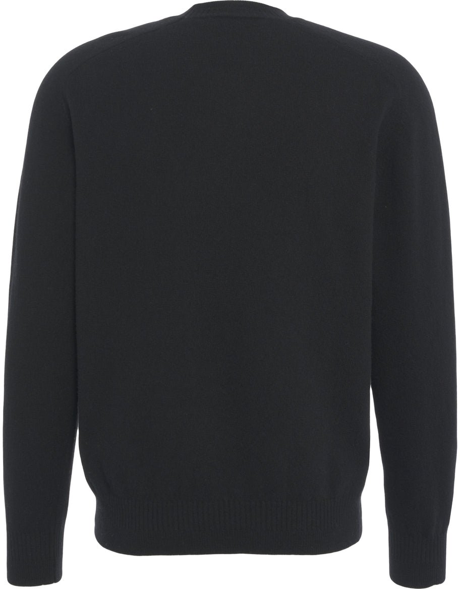 Grifoni Wool sweater Zwart