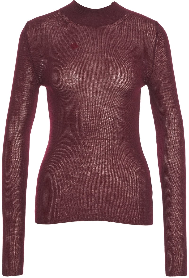 Grifoni Mock neck sweater Rood