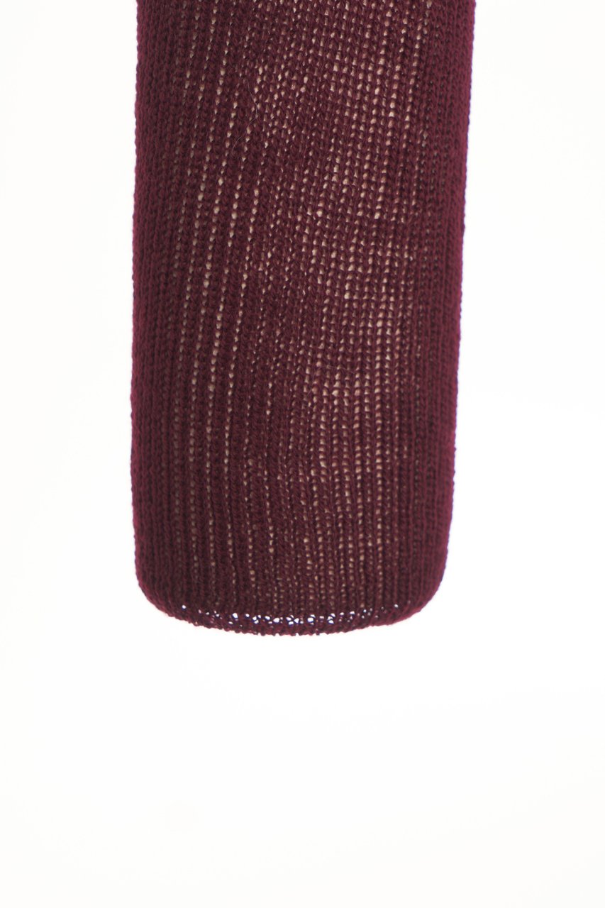 Grifoni Mock neck sweater Rood