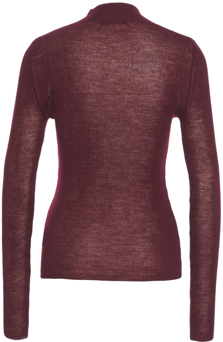Grifoni Mock neck sweater Rood