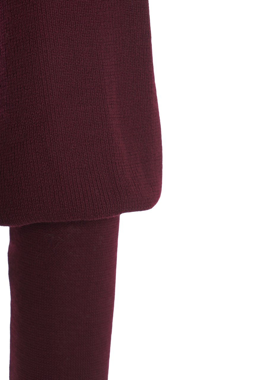 Grifoni Sweater with puff sleeves Rood