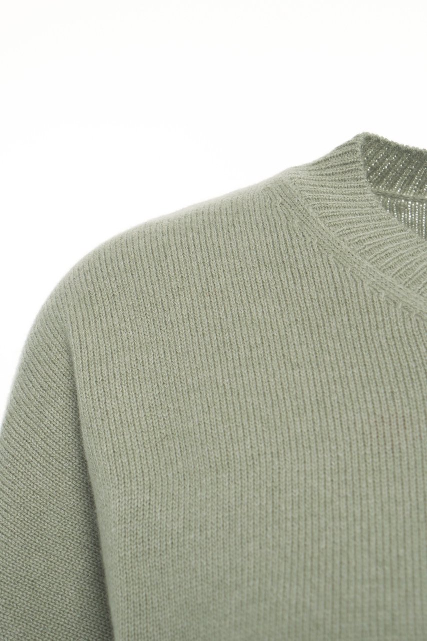 Grifoni Fine knit pullover Groen