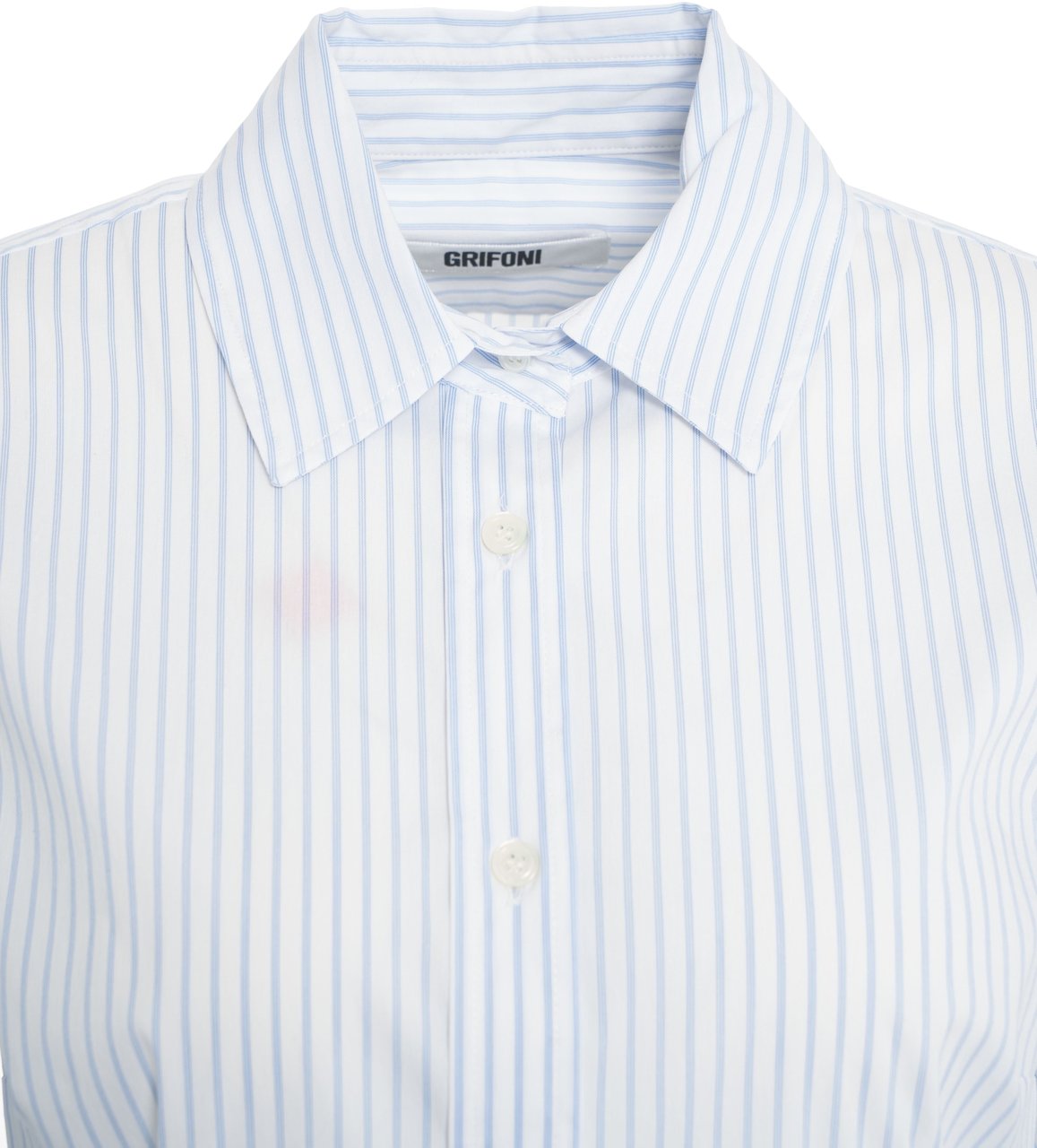 Grifoni Striped shirt Blauw