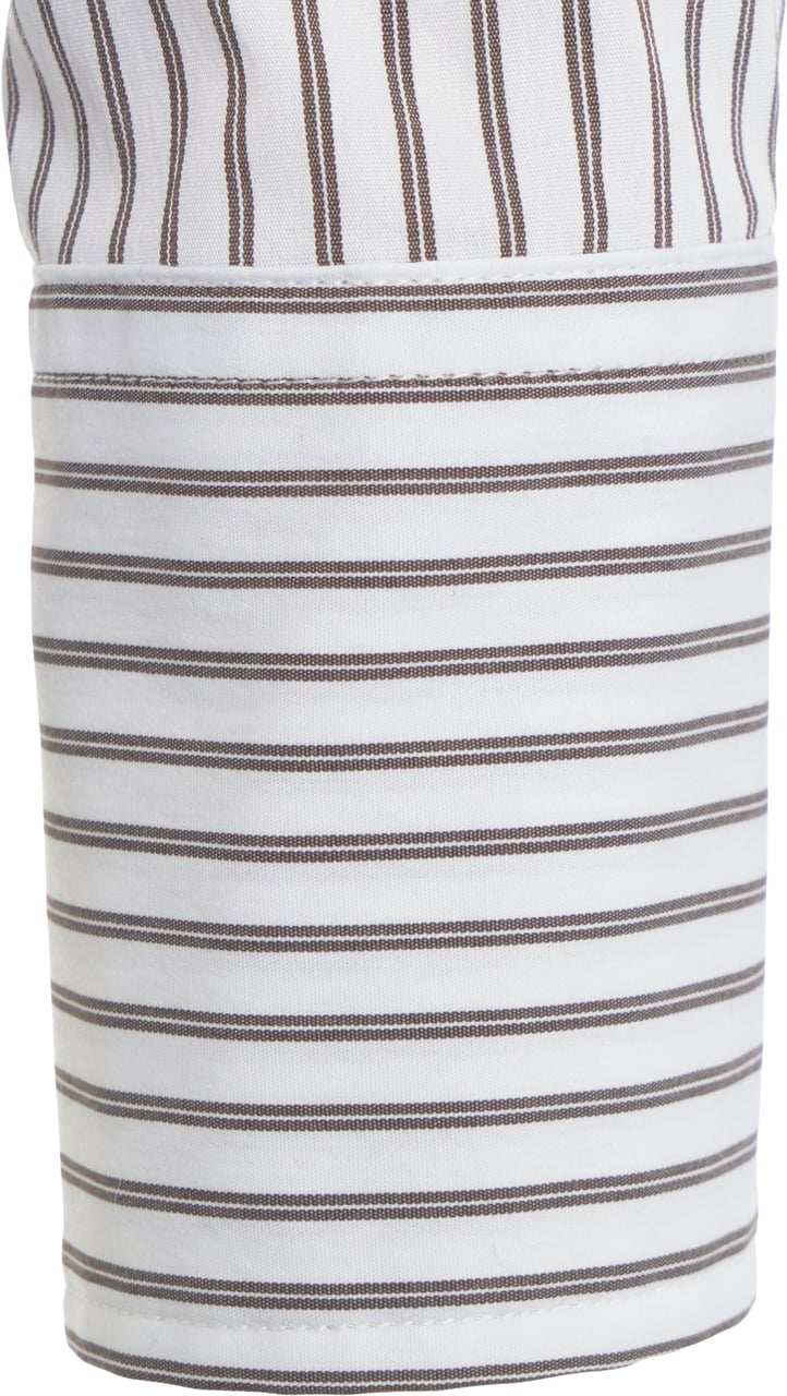 Grifoni Striped shirt Bruin
