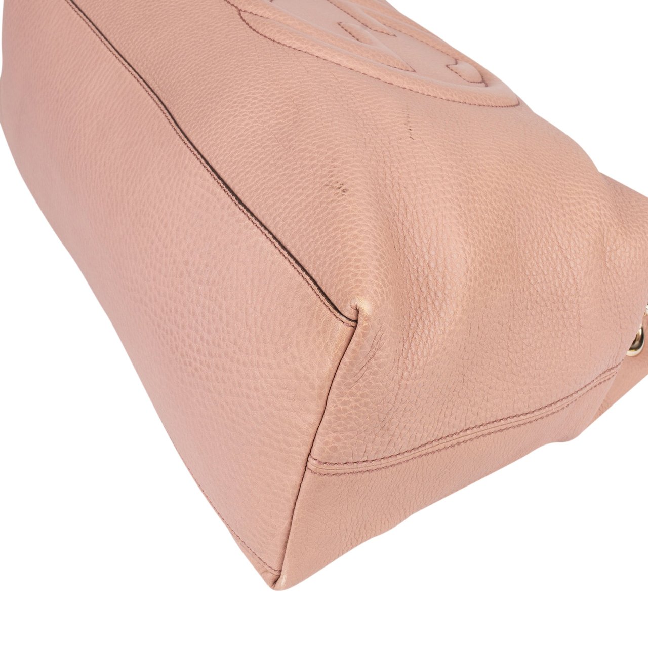 Gucci Gucci Leather Soho Chain Tote Shoulder Bag Rood