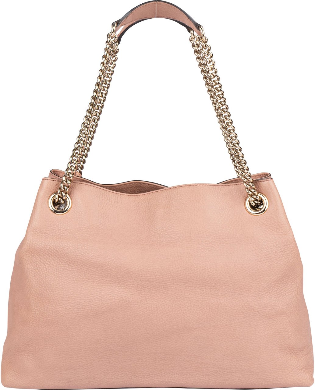 Gucci Gucci Leather Soho Chain Tote Shoulder Bag Rood