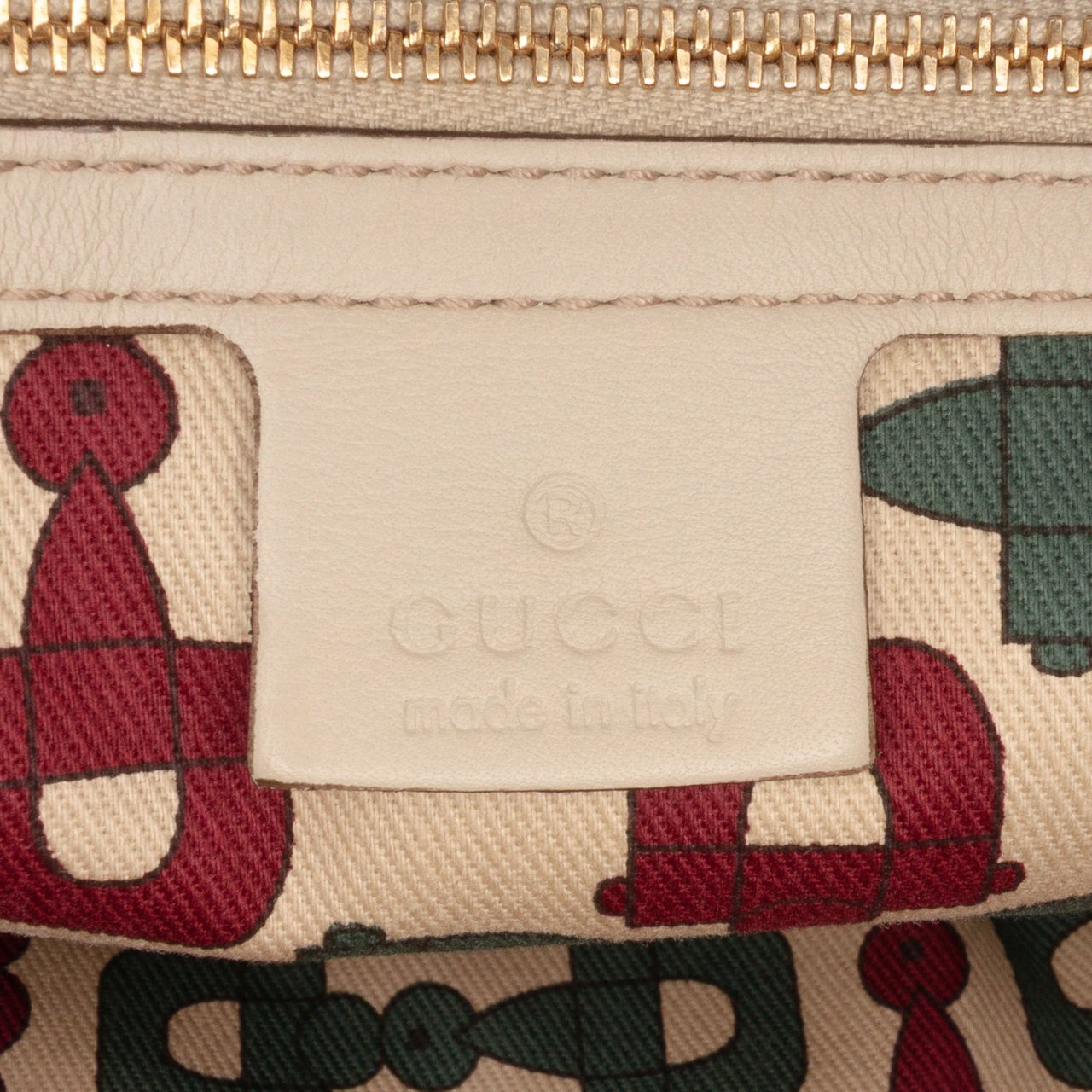Gucci Guccissima Hysteria Handbag Wit
