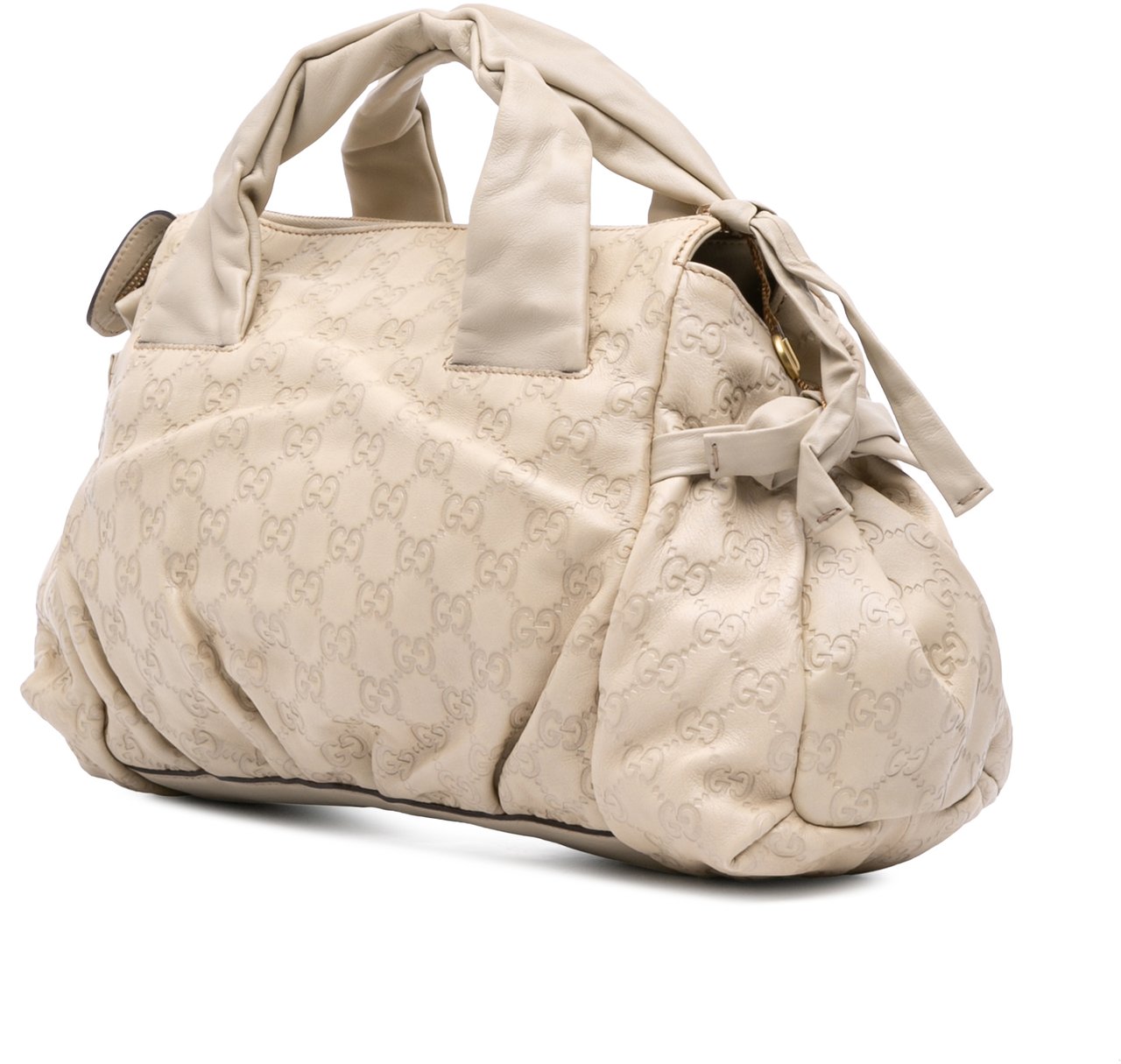 Gucci Guccissima Hysteria Handbag Wit