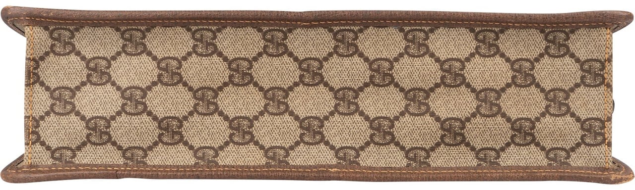 Gucci Gucci GG Monogram Vintage Supreme Clutch Bruin