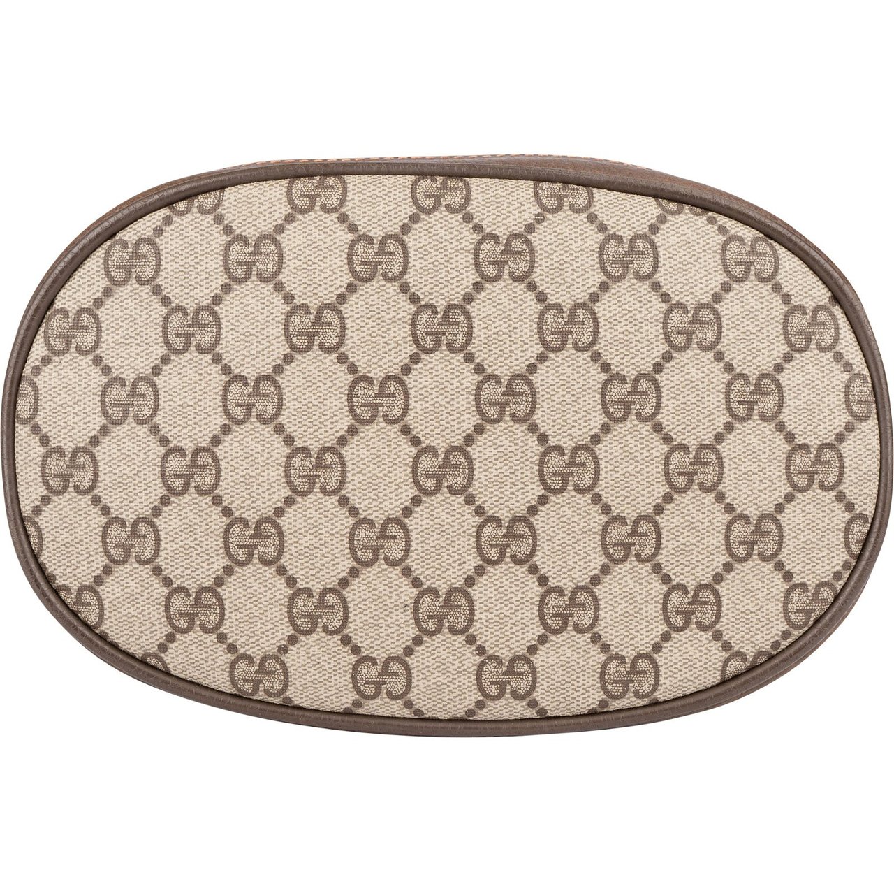 Gucci Gucci Monogram GG Supreme Vintage Bucket Crossbody Bag Beige