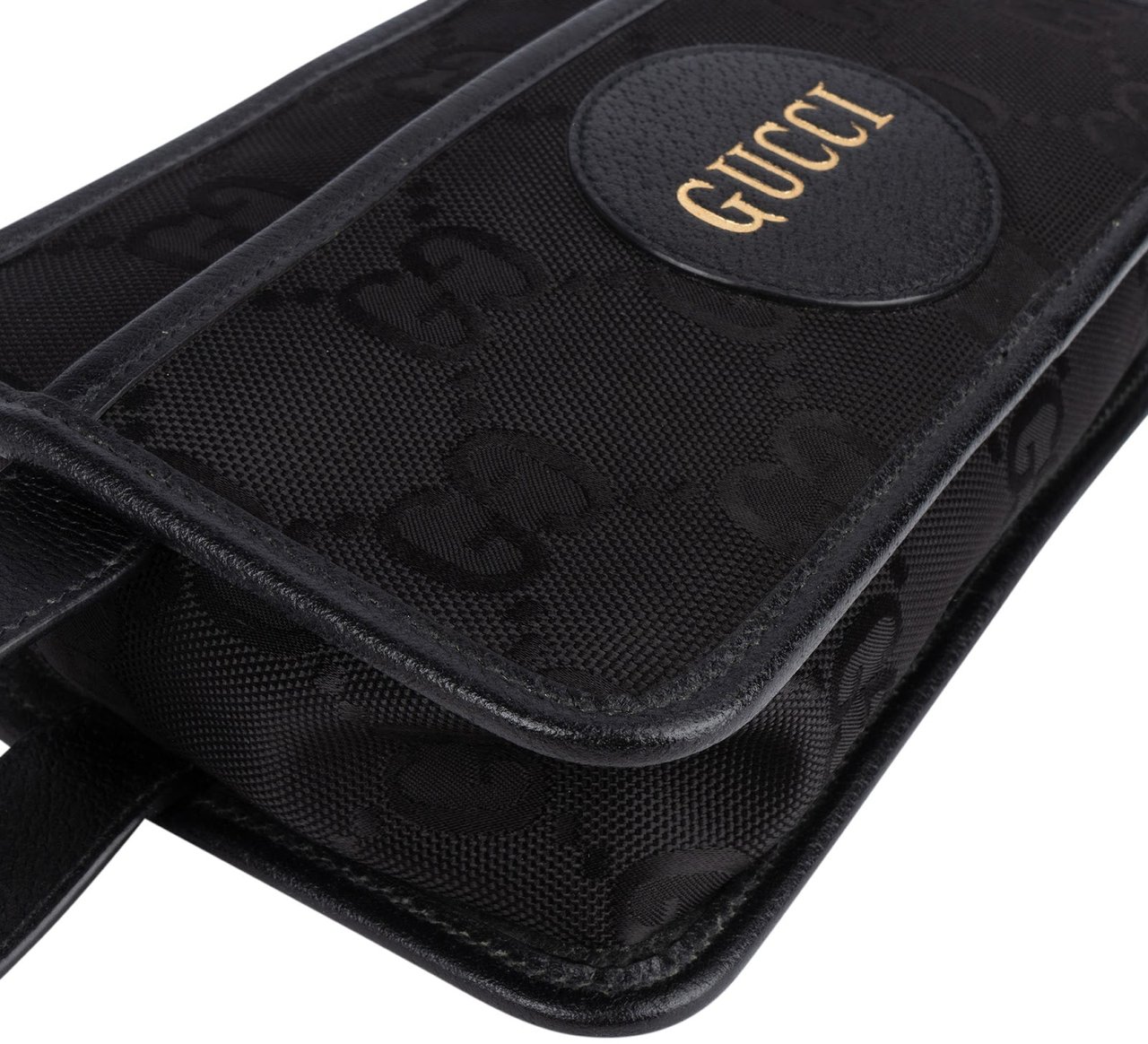 Gucci Gucci Monogram GG Canvas Toiletry Pouch Zwart