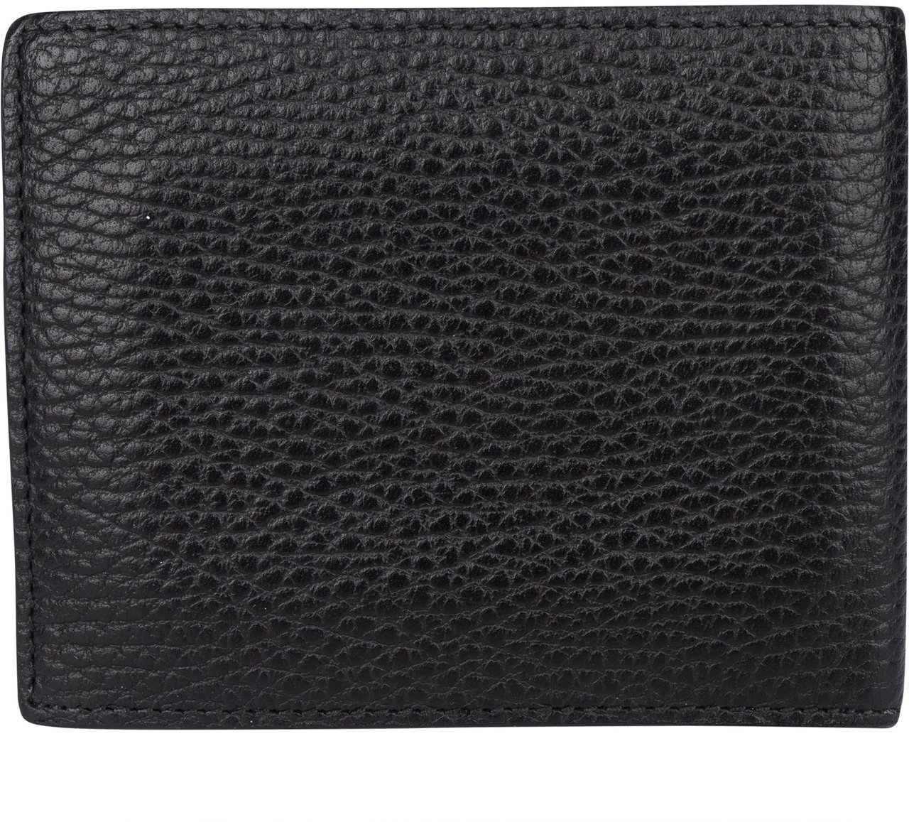 Gucci GG Emblem Leather Wallet Zwart
