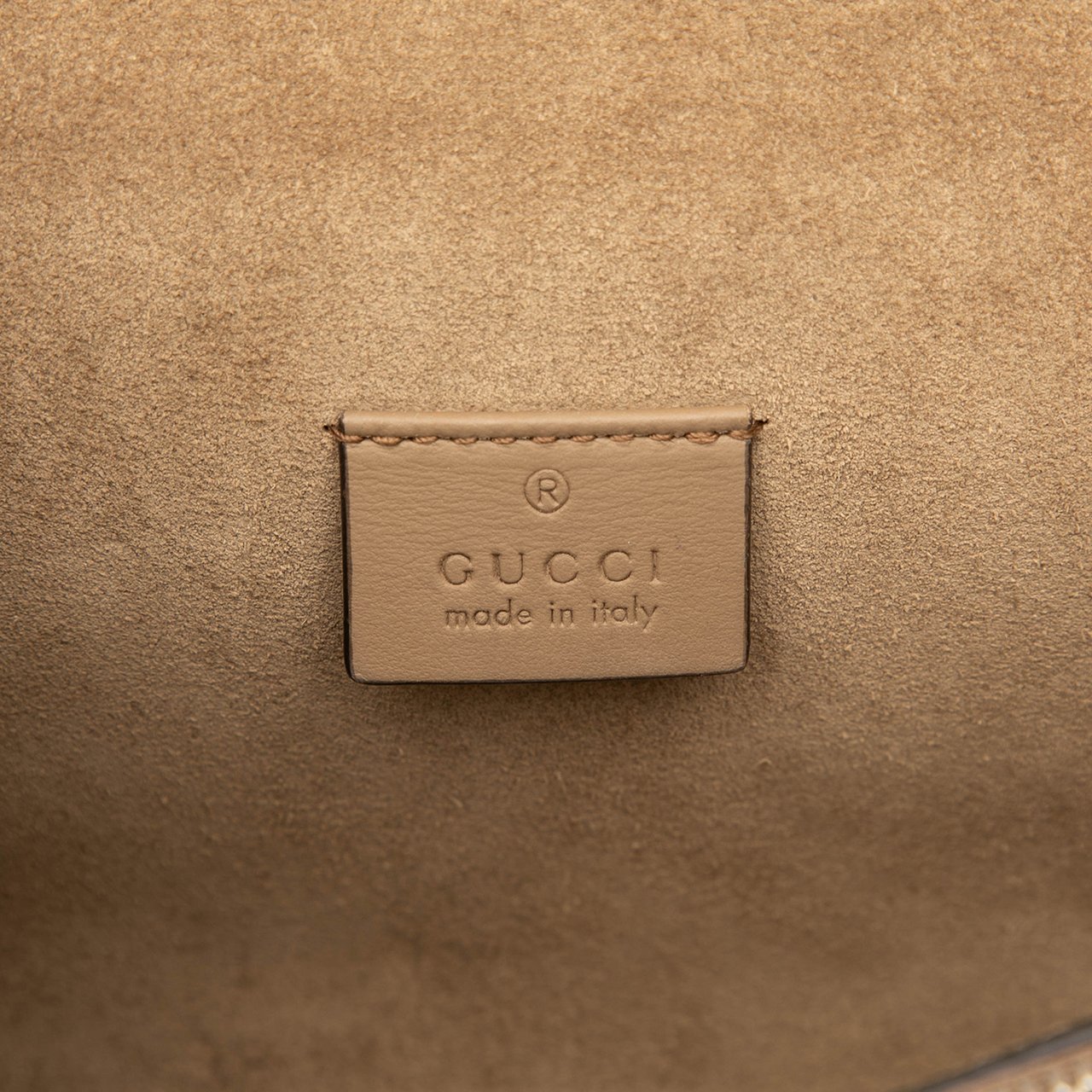 Gucci Medium GG Supreme Dionysus Shoulder Bag Bruin