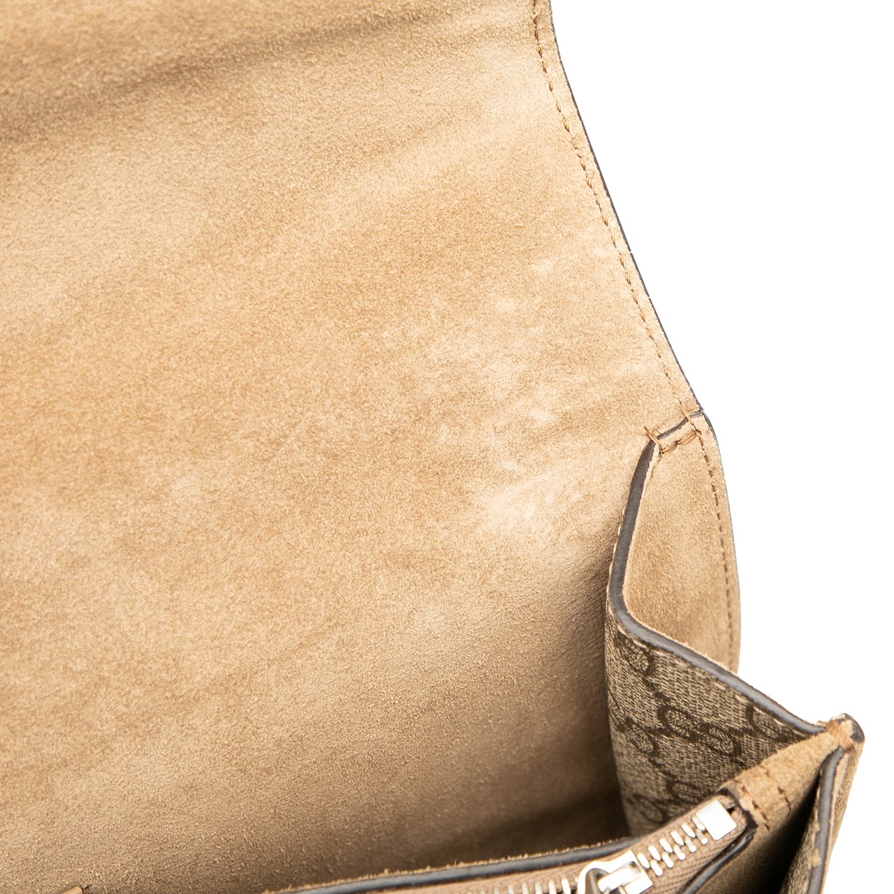 Gucci Medium GG Supreme Dionysus Shoulder Bag Bruin