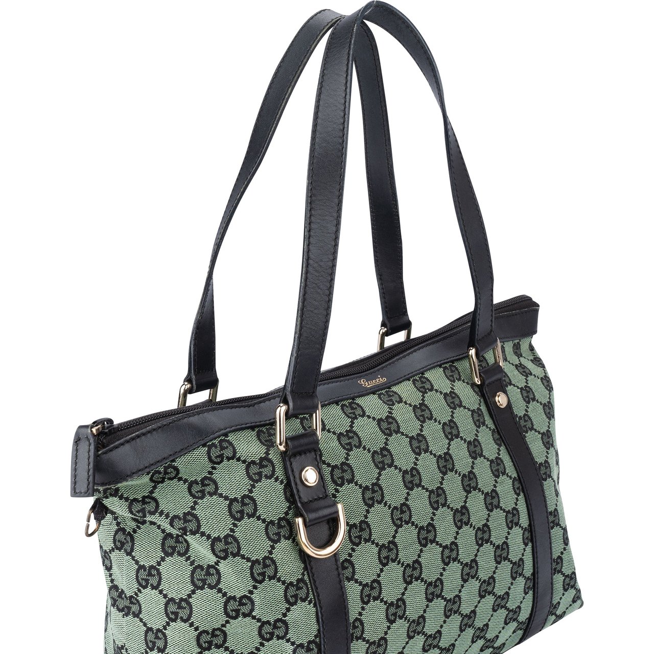 Gucci Gucci Rare GG Monogram Abbey Shoulder Bag Zwart