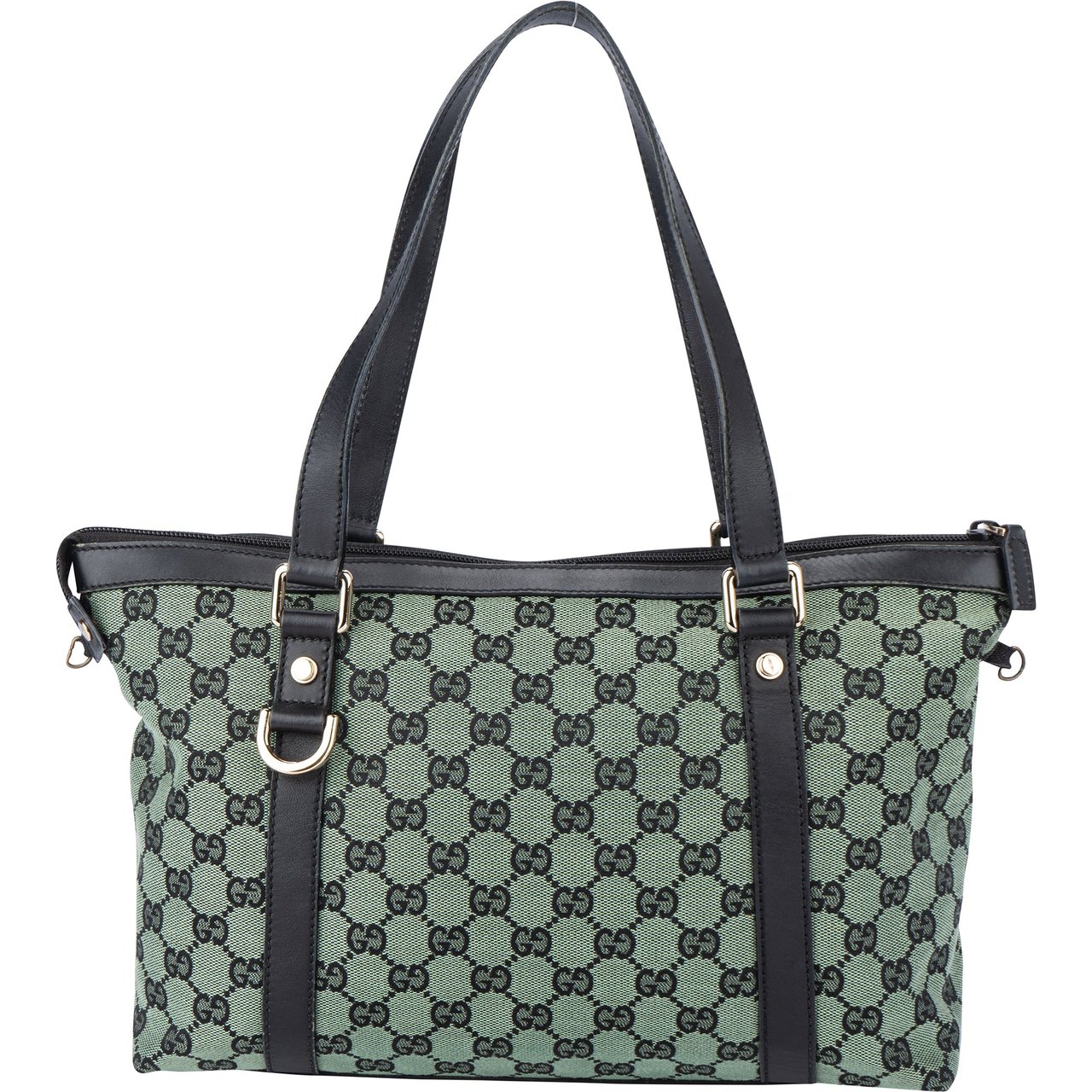 Gucci Gucci Rare GG Monogram Abbey Shoulder Bag Zwart