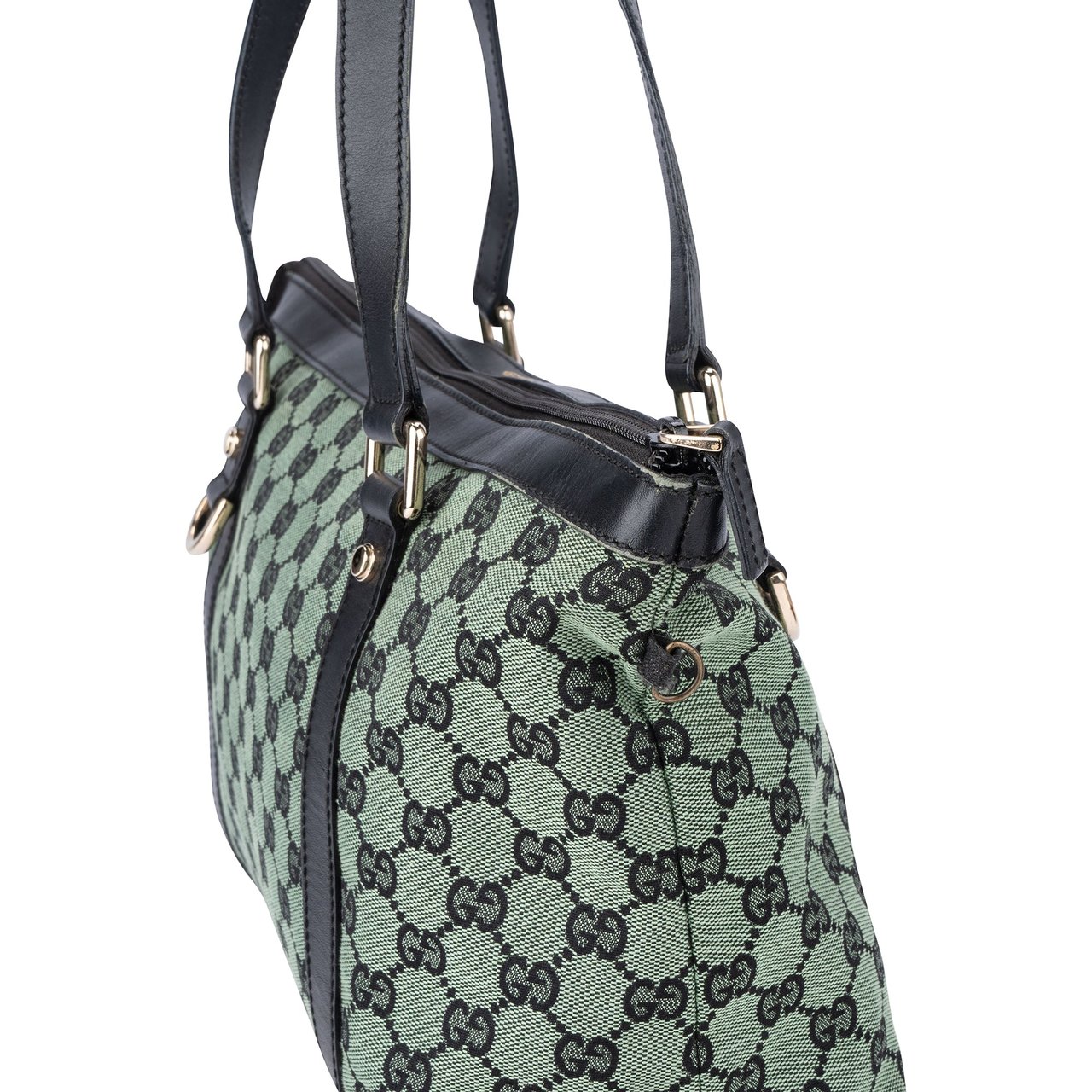 Gucci Gucci Rare GG Monogram Abbey Shoulder Bag Zwart
