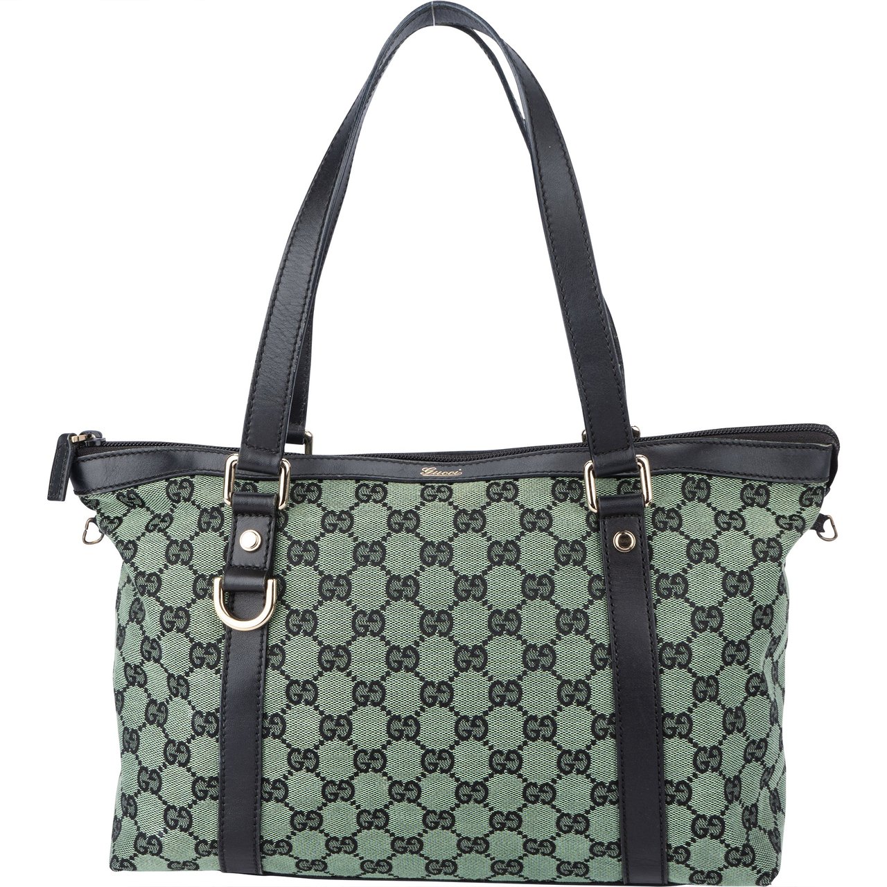 Gucci Gucci Rare GG Monogram Abbey Shoulder Bag Zwart