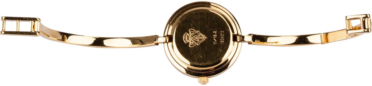 Gucci Gucci Gold Tone Change Bezel 11/12.2 Women Watch Rood