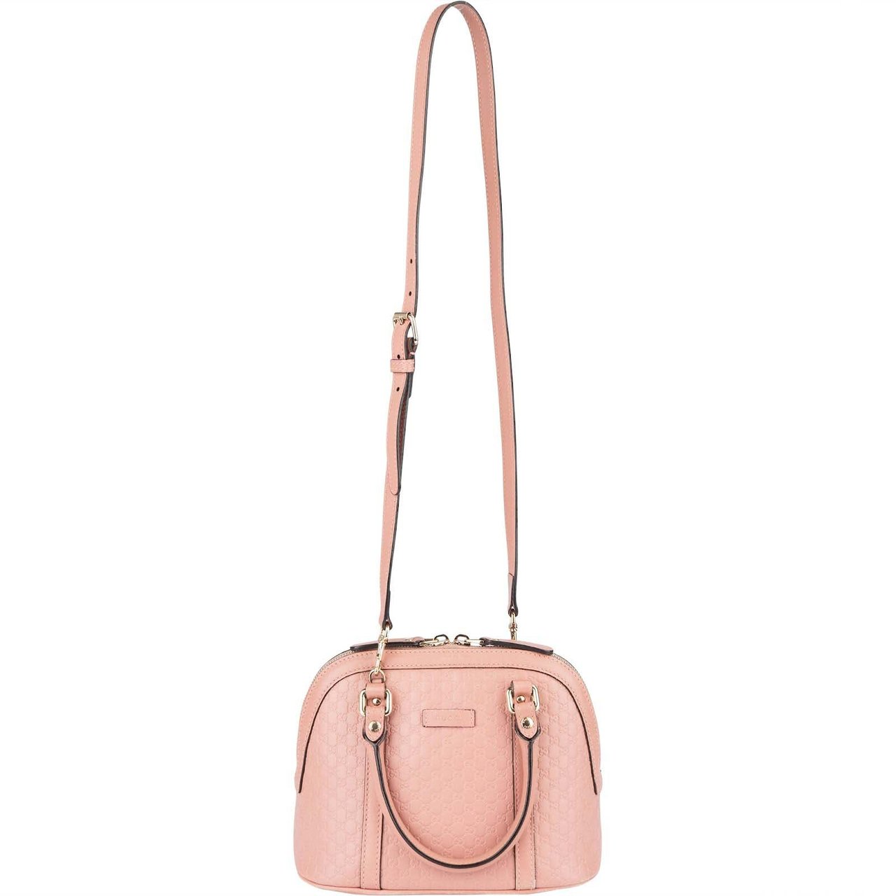 Gucci Microguccissima Leather Small Dome Satchel Handbag Divers