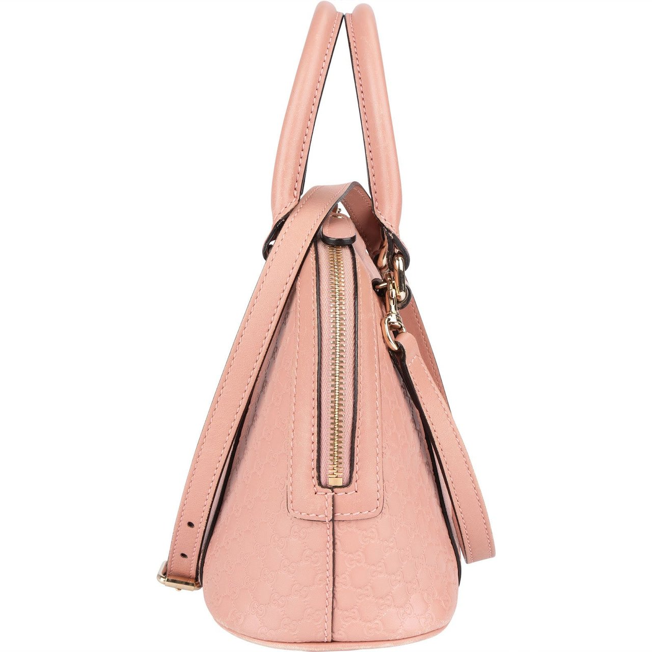 Gucci Gucci Microguccissima Leather Small Dome Satchel Handbag Rood