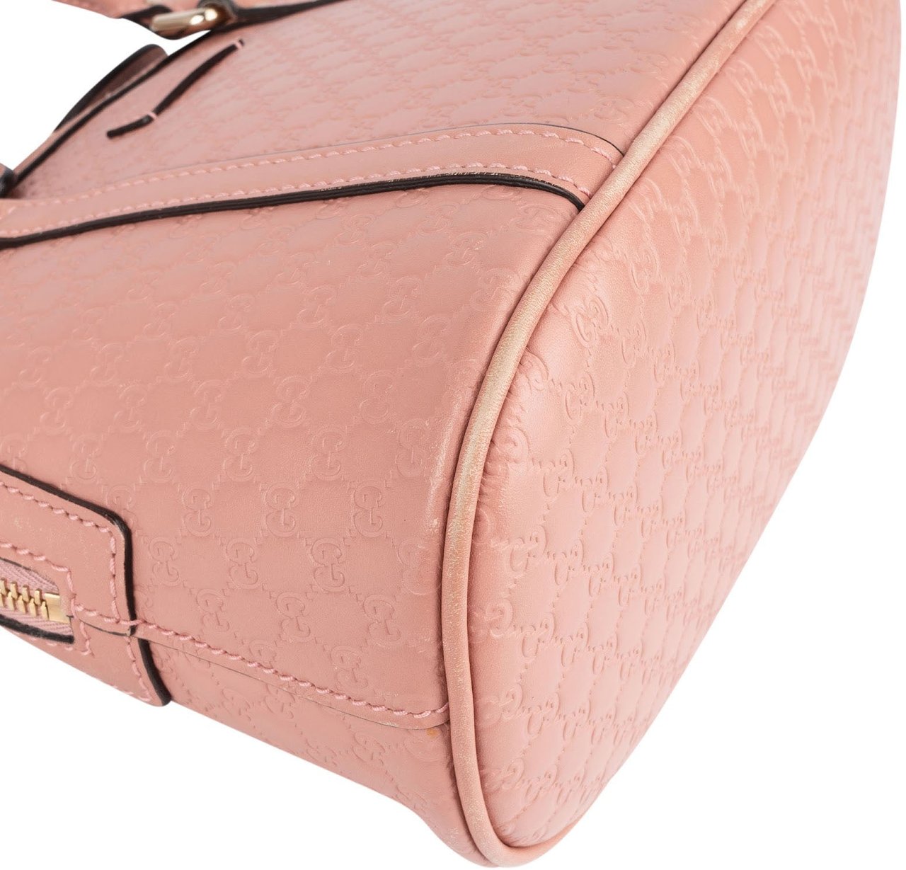 Gucci Gucci Microguccissima Leather Small Dome Satchel Handbag Rood