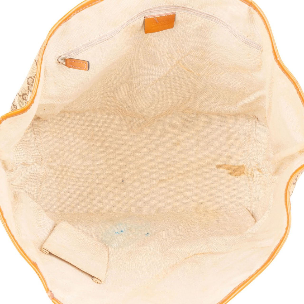 Gucci Gucci Monogram GG Jolly Charms Handbag Beige