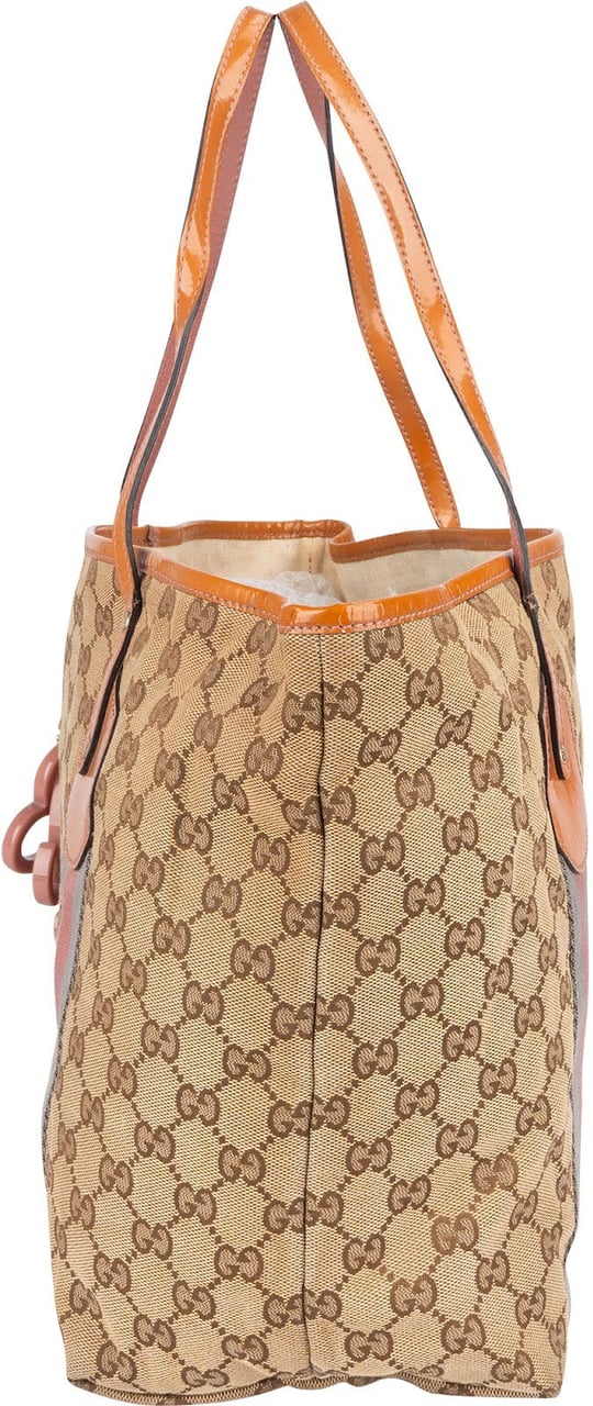 Gucci Gucci Monogram GG Jolly Charms Handbag Beige
