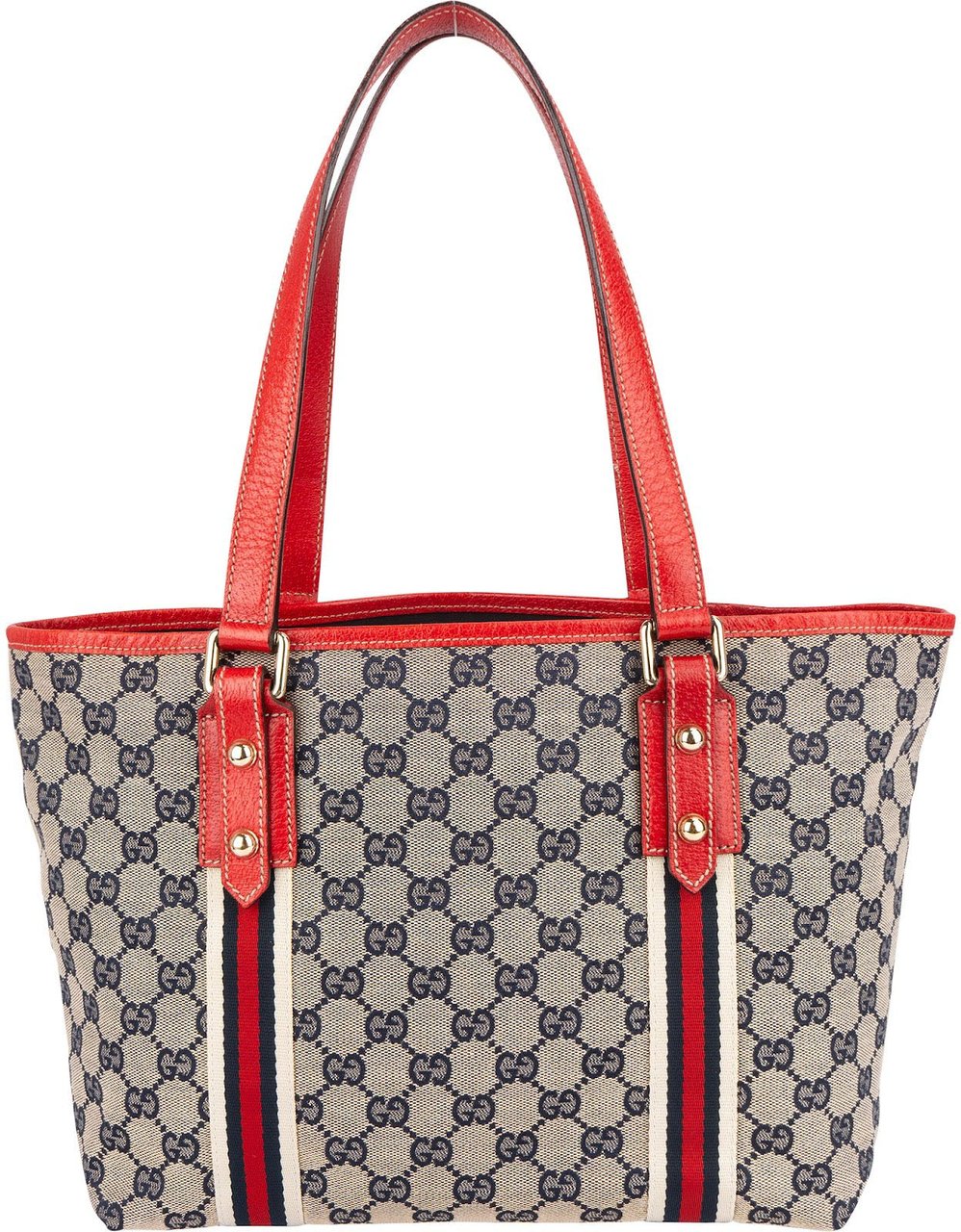 Gucci Gucci Monogram GG Jolicoeur Handbag Beige