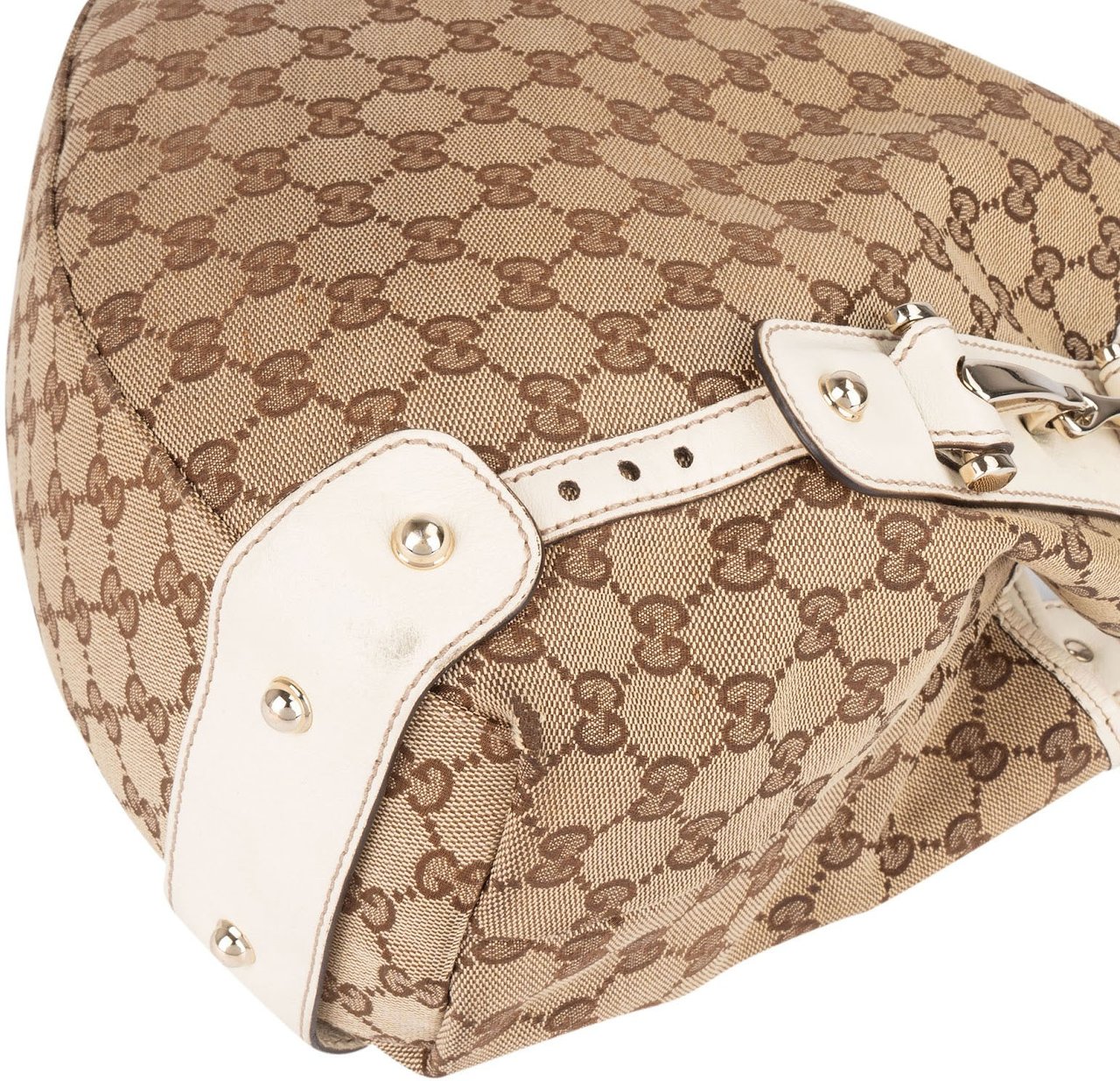 Gucci Gucci Monogram GG Pelham Handbag Beige