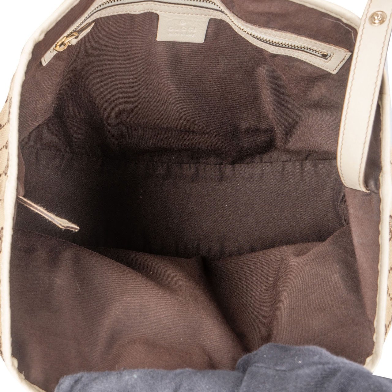 Gucci Gucci Monogram GG Pelham Handbag Beige