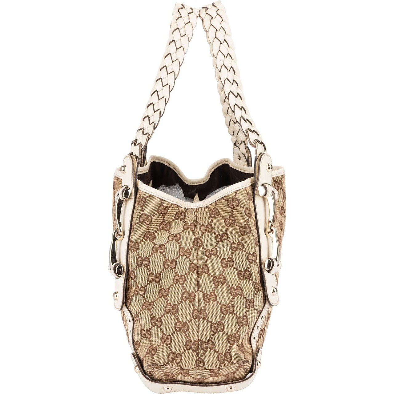 Gucci Gucci Monogram GG Pelham Handbag Beige