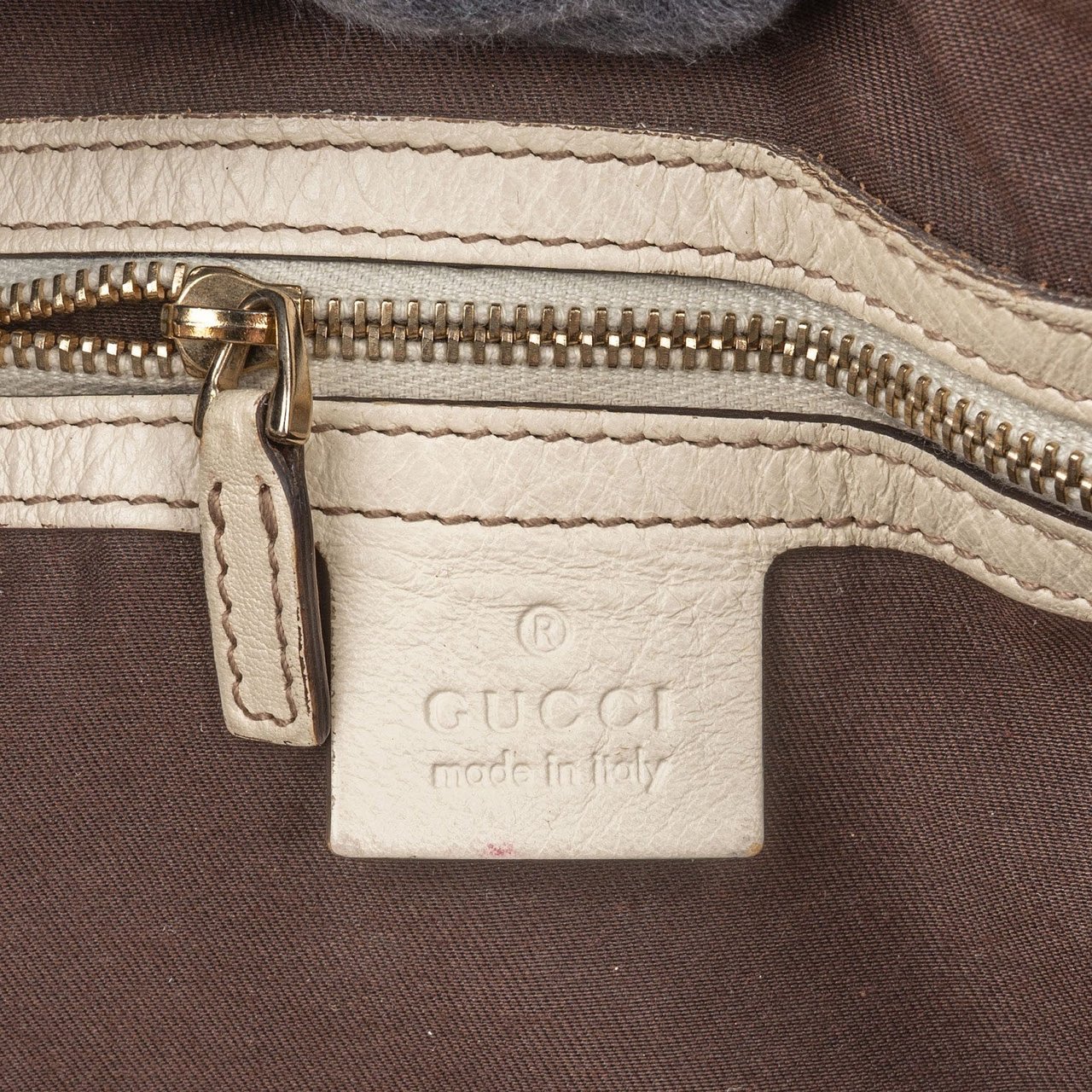 Gucci Gucci Monogram GG Pelham Handbag Beige